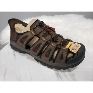 11 XWIDE - Skechers Tresmen-Norvick 205187 Enclosed Slip Ins Fisherman Sandal
